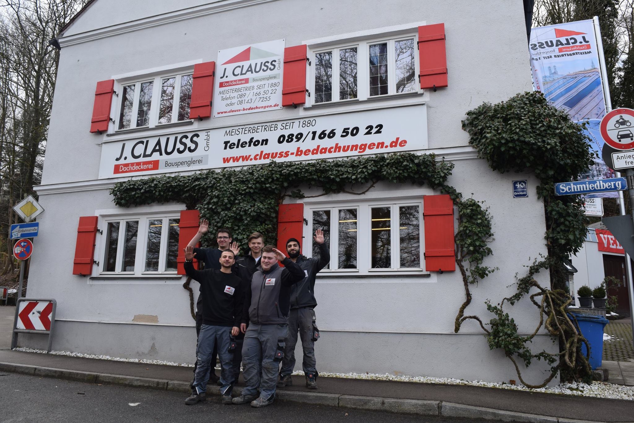 Ausbildungsbetrieb J.Clauss GmbH - Clauss Bedachungen - Dachdecker München