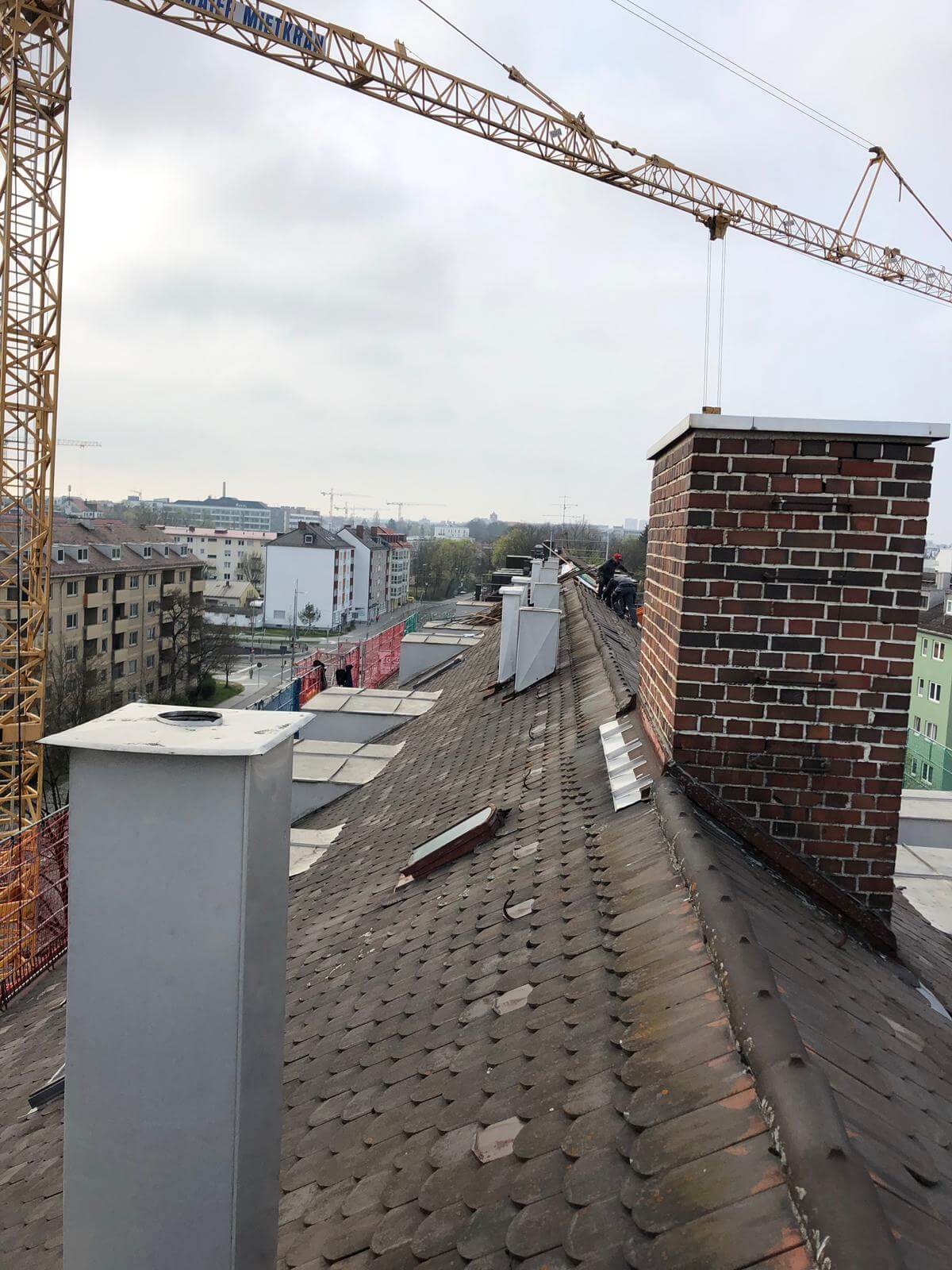 Dachsanierung mit Wärmedämmung in München/Sendling - Dachdecker München - Clauss GmbH