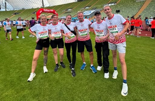 Gemeinsam am Ziel 5 clauss lauf olympia